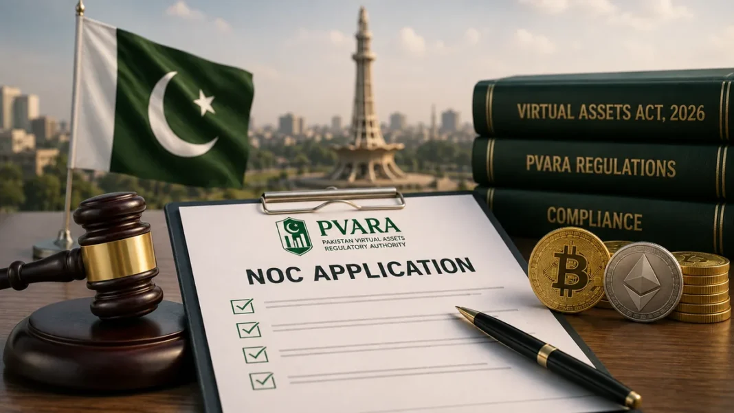 PVARA NOC application and Pakistan virtual asset regulations ahead of the September 5 deadline